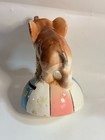 Vintage Japan Elephant Coin Bank Souvenir Menlo Park Nj Ceramic 1950s