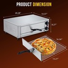 Commercial Pizza Oven Countertop 16  Countertop Pizza Oven With Grilling Rack Us