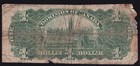 Canada 1898  1 One Dollar Banknote  Various-boville Inward Ones Dc 13c 186802