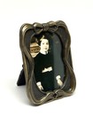 Lot Of 3 Small Metal Picture Frames Ornate Victorian Antique Style Aaron Bros