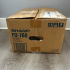 Sharp Fo-760 Fax Machine Phone Copier Plain Paper Facsimile Tele-fax New