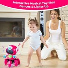 Smart Electronic Walking Dancing Robot Toys W  Lights   Music Kids Birthday Gift