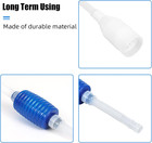 Aquarium Vacuum Siphon  Hand Pump Fish Tank Water Changer  With Fish Net Algae S