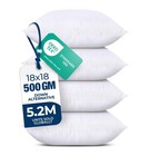 Utopia Bedding Throw Pillows 4 Count Decorative 18x18 Pillow Inserts Set Of 4