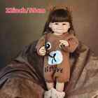 22 Inch Realistic Reborn Girl Doll - Lifelike Smiling Vinyl Body real Life Baby