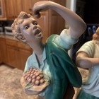 Vintage 1969 Atlantic Mold 15 Inch Figurines    cherry Pickers    Statues 