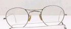 Antique 1920 s Era 12k White Gold Filled Windsor Eyeglasses Vintage Glasses