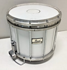 Pearl 14  Ffx Championship Series Marching Snare Drum   Case White