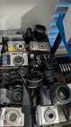 35  Digital Camera Parts Repair Lot    Canon Sony  Nikon  Lumix Untested  Read
