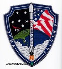 Authentic -zuma- Spacex Falcon 9 Launch -classified Dod Satellite Mission Patch 