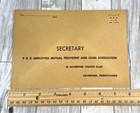 Vintage 1954 Prr Pennsylvania Railroad Envelope Unused Paper Ephemera Rare