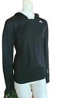 Adidas Climawarm Athletic Pullover Top Hooded Jacket Women s Size S Black 
