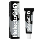 Refectocil Eyebrow Eye Brow Eyelash Tint Gel Henna 15ml - Pure Black  2 Pack 