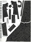 1 72 Scale Shuttle Orbiter Standard Black Tile Decal Set