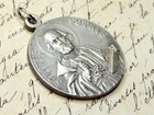 Saint Peter And Keys  Pope Pie Xi  Anno Santo 1925  Antique Religious Medal 