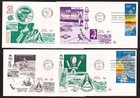 1981 Space Achievement Sc 1912-1919 Shuttle Fdcs Set Of 4  Space Voyage Cachets