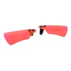 Pink Pmma Hand Grips Protector Windshield Fits Harley Touring Road Glide Flhx