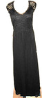 Nwt 2xl Sheer Stretch Lace Nemidor Illusion Gown Dress Evening Plus Black