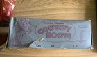 C1950 Children   s Red Leather Cowboy Boots Sz 4d Never Worn In Original Box 