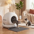 Automatic Litter Box  Self Cleaning Litter Box For Multiple Cats