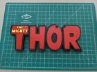 The Mighty Thor 3d Printed Logo Color Desk Shelf Wall