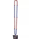 Nfl New York Giants  Beads With Medallion Necklace Nfl Football Fan Spirit New
