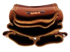 Leather Tool Pouch Extra Big Pockets For Carpenters  Electricians  Construction