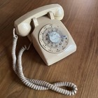 Vintage Rotary Telephone Beige Pink Western Electric Bell System Retro Phone