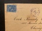 Dominican Republic  Ca1800 s  Postal History Cover  Stamped postmarked