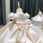 Girl Party Dress Beading Kids Elegant Dress Princess Clothes Gown Baby Vestidos