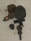Kk  1890 s-1920 s Foundry Pattern  Industrial Art Decor Mold 6 Pieces Smaller 