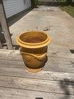 Pair Of Xl And L Anduze  Urn Pots Planter Vases  Glazed French Style 36   22    Tall