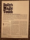 Dolly Parton Vintage Original Promo Trade Ad   5-page Article 8 5x11 Rare