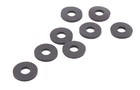 3 8  Id X 1  X 1 8  Thick  Black Rubber Flat Washers  Various Package Sizes