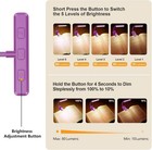 Rechargeable Book Light Reading Bed 3-color Temp  19 Led Memory Gooseneck 80 Hr