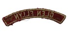 Glen Ellyn Rws Red   White Community Strip Worn Csp Wht Bdr  zc547 