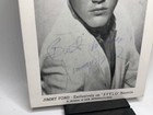 Jimmy Ford Singer Stylo Records Signed Photo Autographed