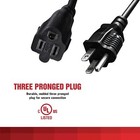 6ft Outdoor Extension Cord 3 Prong 16awg Heavy Duty Ul Listed Power Cable
