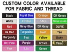  love It    Custom Embroidered Name Tag  Fast Shipping  Usa Seller