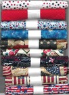 10 Assorted Cotton Fabric Fat Quarters