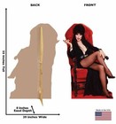 Elvira Life-size Cardboard Cutout Standup Standee Poster -  Chair