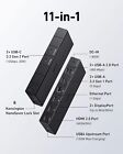 Anker 568 Usb-c Docking Station 11-in-1 Hub 100w Charge 40gbps For Laptop refurb