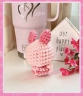 Cute Handmade Piglet Crochet Amigurumi Plush Stuffed Animal  Pooh Bear Friend