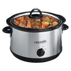 Crock-pot 4 5qt Slow Cooker Silver  Ceramic  Glass  Stainless Steel  3