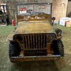 Junkyard Cars - 1941 Willys Jeep - Barn Find Cars- 1 18 Die Cast- Ww2 Navy