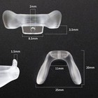 Anti-slip Silicone Stick On Nose Pads Eyeglasses Sunglasses Glasses Repair Tool