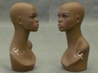 2pcs Female Mannequin Head Bust Wig Hat Jewelry Display  md-fb4 X2