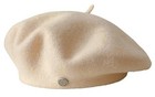 Women Wool Beret Hat Classic French Wool Hat Artist Beret Cap Medium Beige