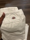 Dickies Men s Work Pants Color White Regular Fit 30x30 Nwt Brand New