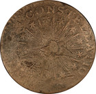 1783 Crosby 2-b Nova Constellatio Colonial Copper Coin- Pointed Rays   Scratches
